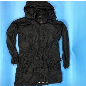 Benetton knee length windbreaker Women’s L